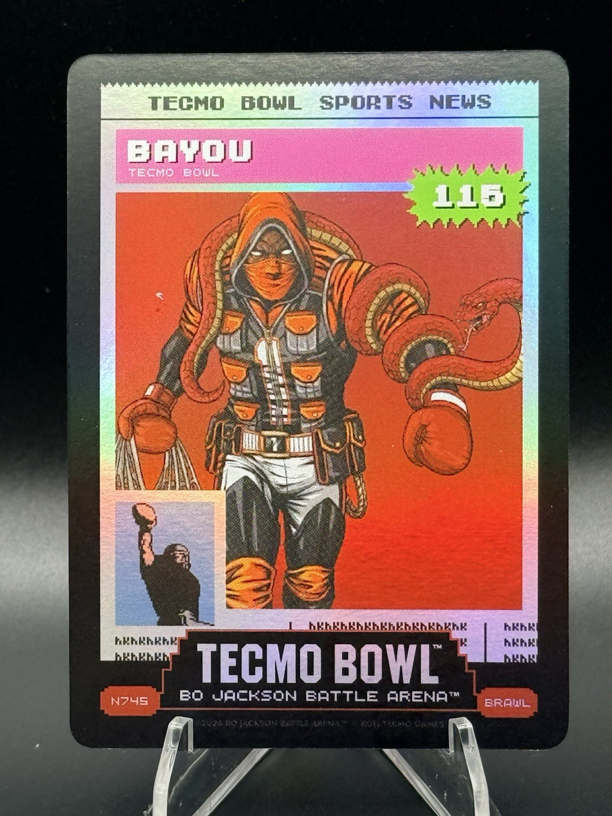 Bayou Tecmo News Brawl Bo Jackson Battle Arena 2026 N745