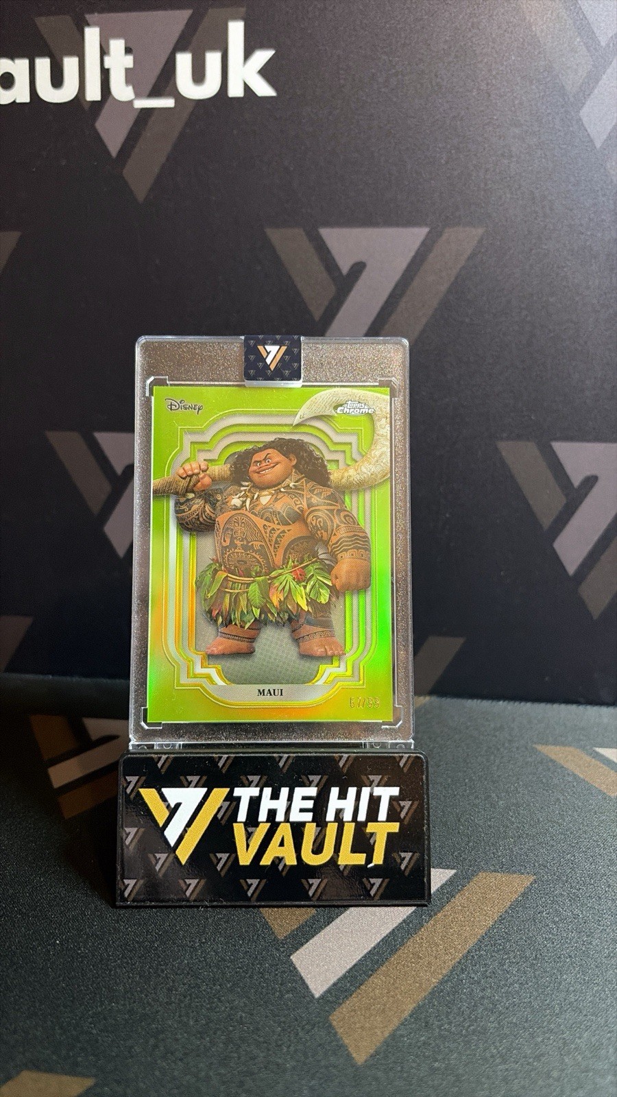 2024 Topps Chrome Disney - Maui Green /99 - Moana 🏝️ 2024 Topps Chrome Disney - Maui Green /99 - Moana 🏝️