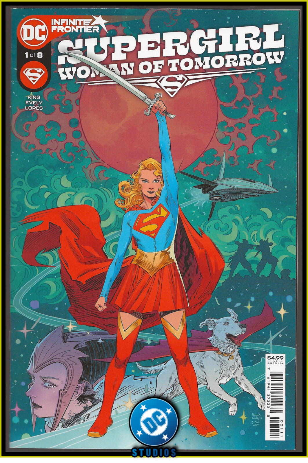 SUPERGIRL WOMAN OF TOMORROW #1-A (2021) 1ST PRINT TOM KING DCU MOVIE KEY DC NM