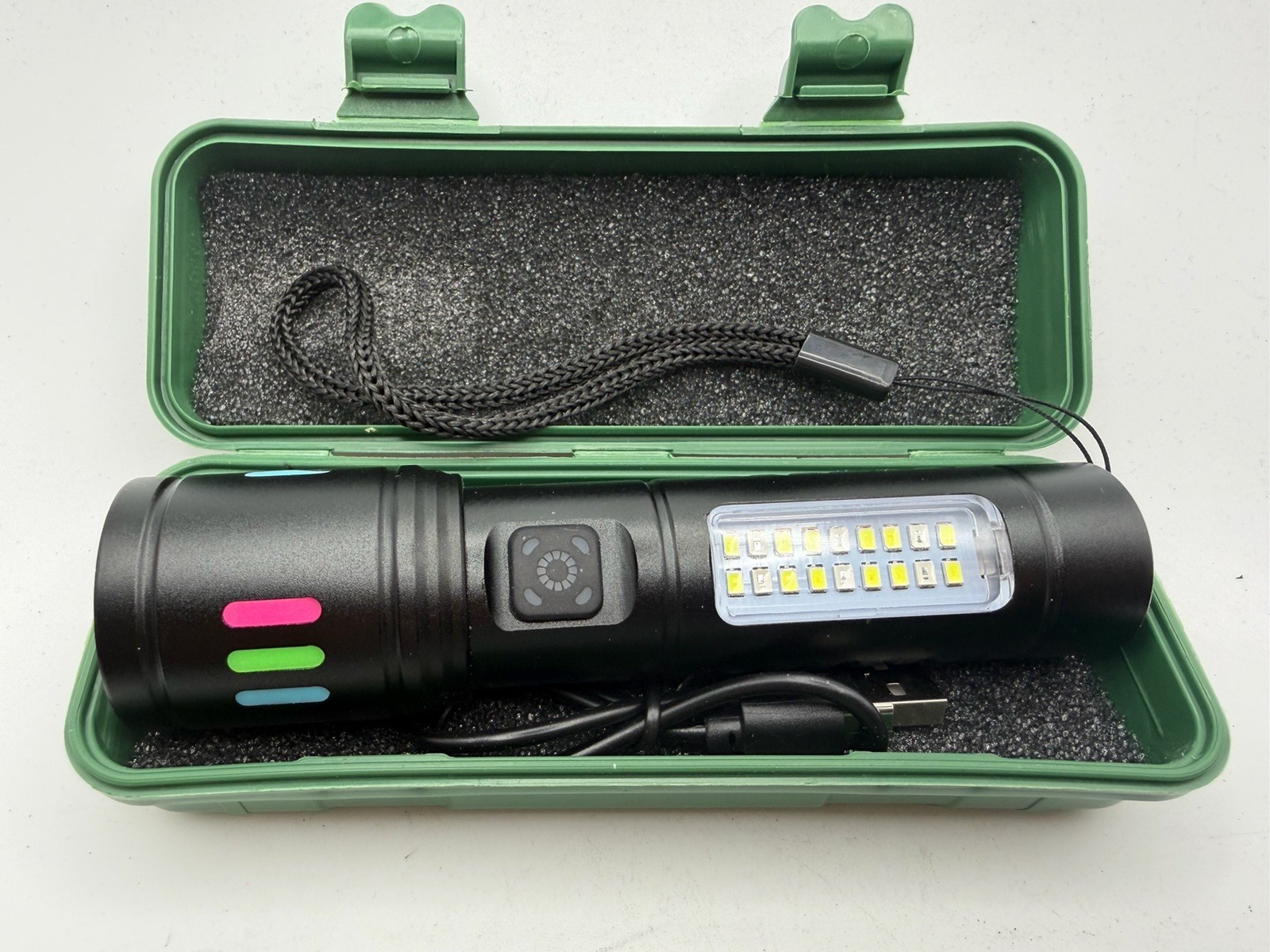 Rechargeable LED Flashlight USB Charger Energy Saving New Rechargeable LED Flashlight USB Charger Energy Saving New
