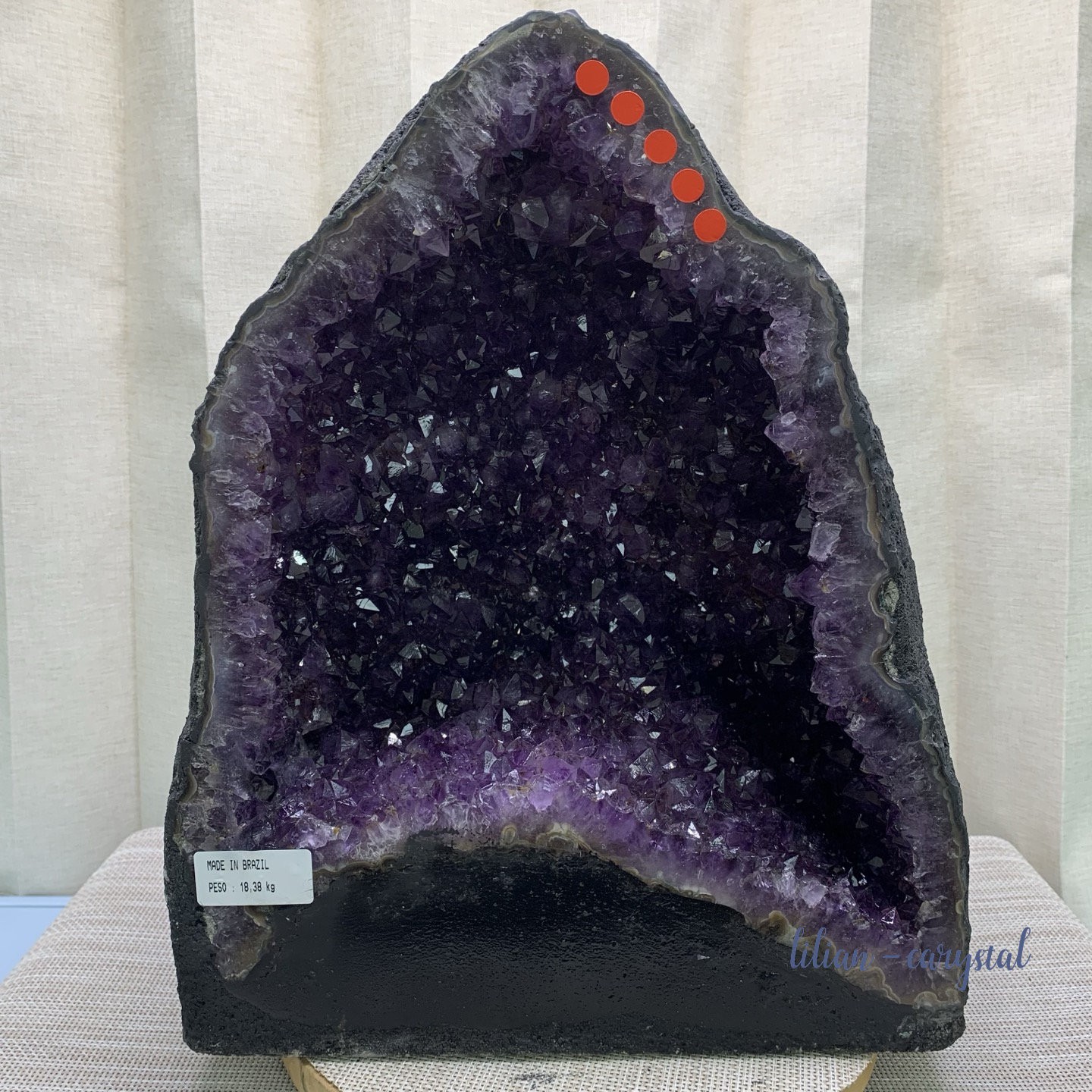 40LB Natural Amethyst Cathedral English Cluster Crystal Specimen Healing