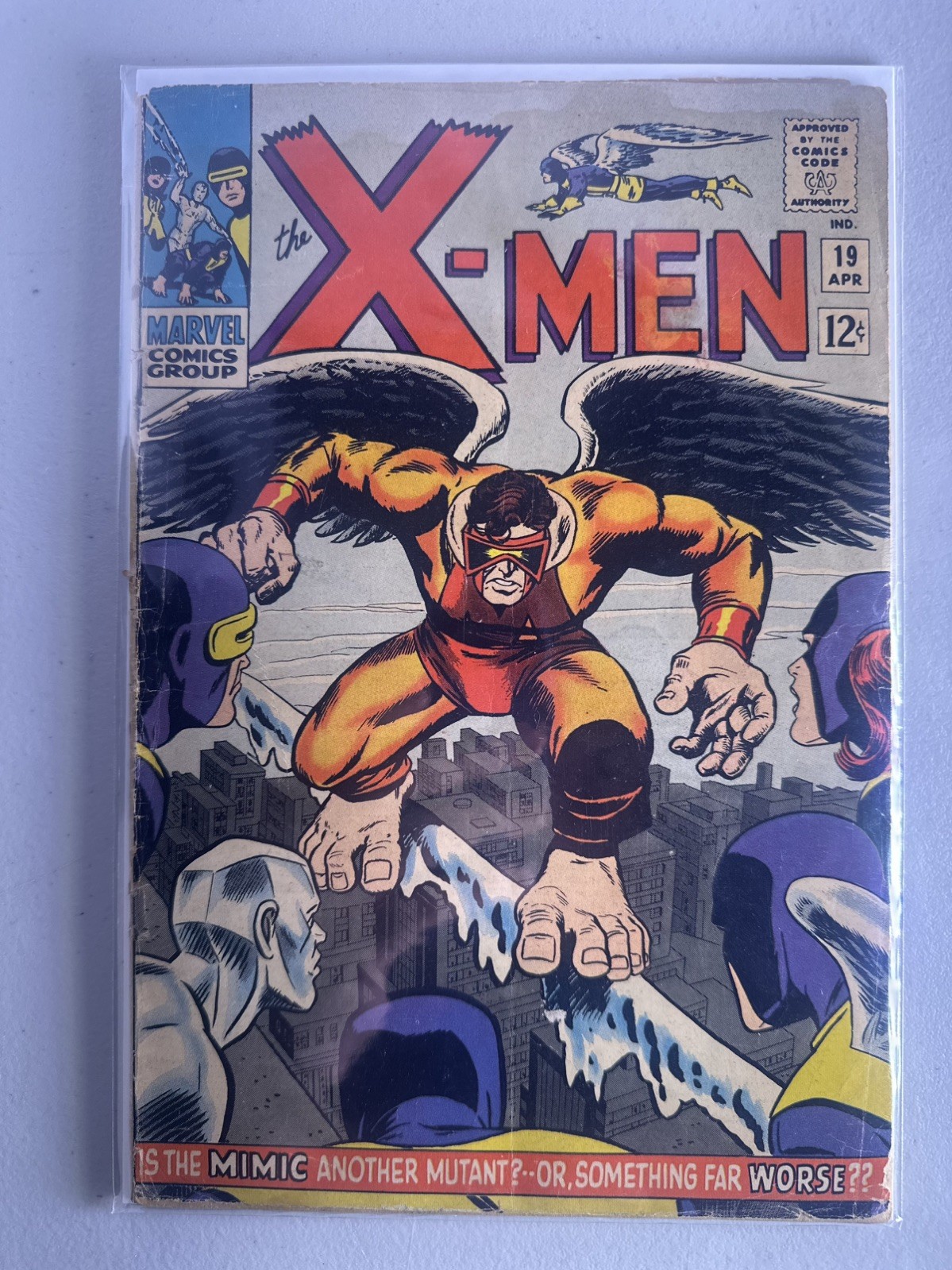 The X-Men #19 (Marvel Comics April 1966) KEY 1st Appearance of the Mimic