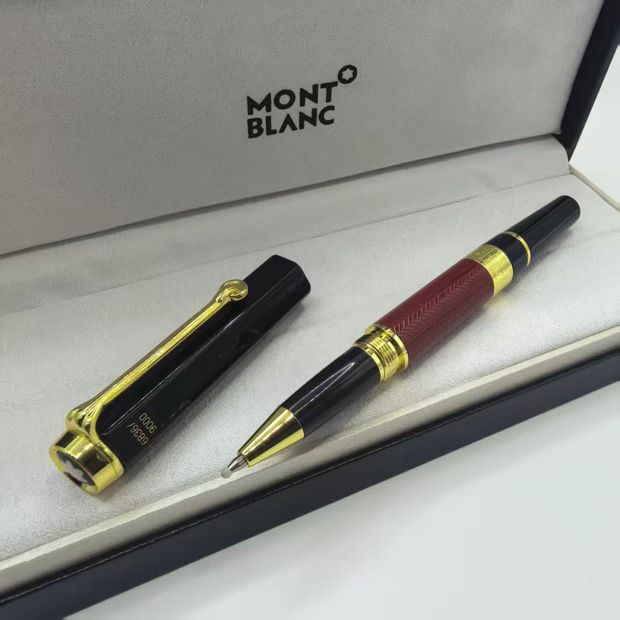 Montblanc Writer Edition William Shakespeare Rollerball Pen Red+Black With Box