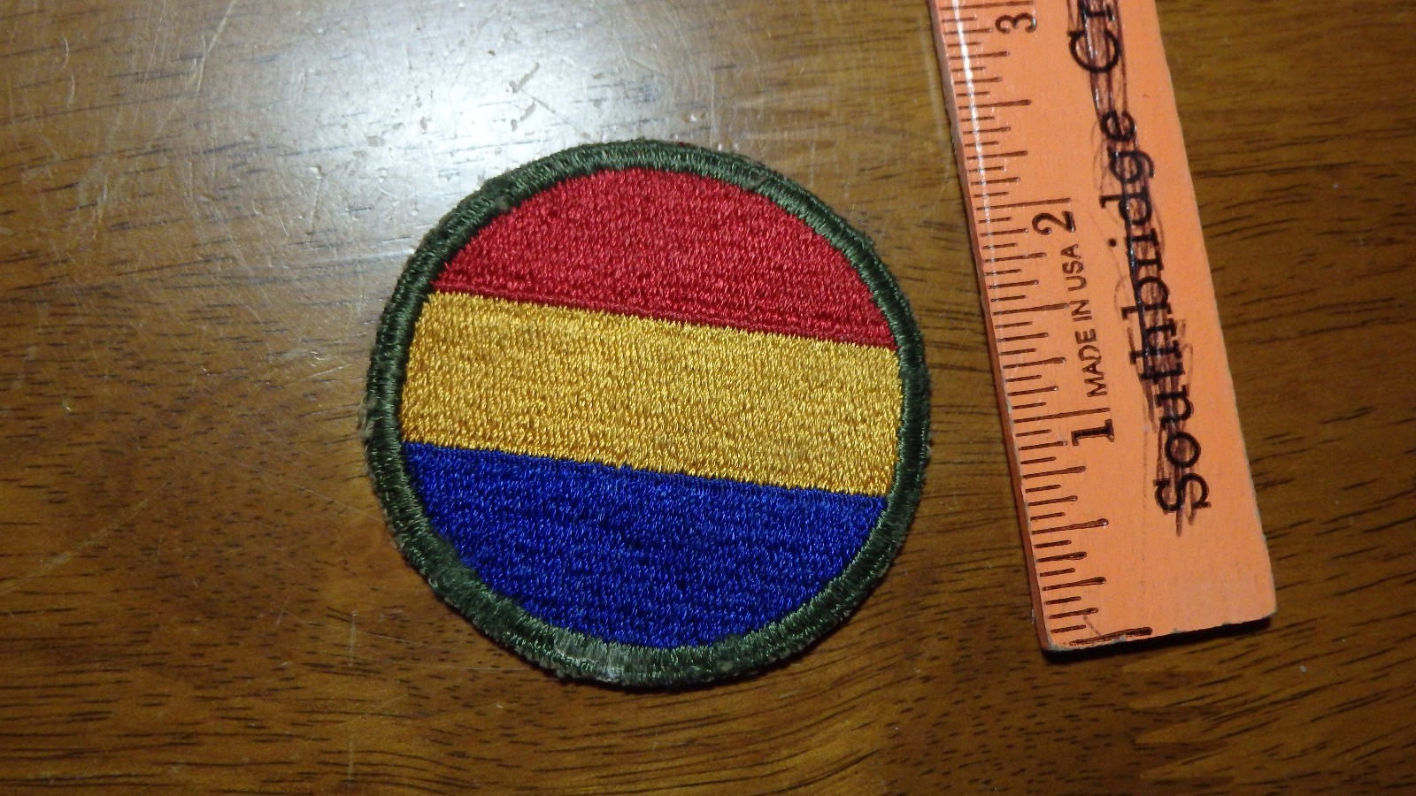 VINTAGE UNITED STATES ARMY UNIT PATCH WORLD WAR TWO WW11 CCC CCN BX V#10 