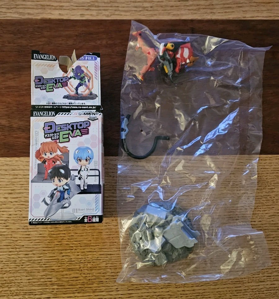 Evangelion Desktop EVA, Re-Ment, DesQ, EVA Unit-02 Asuka New