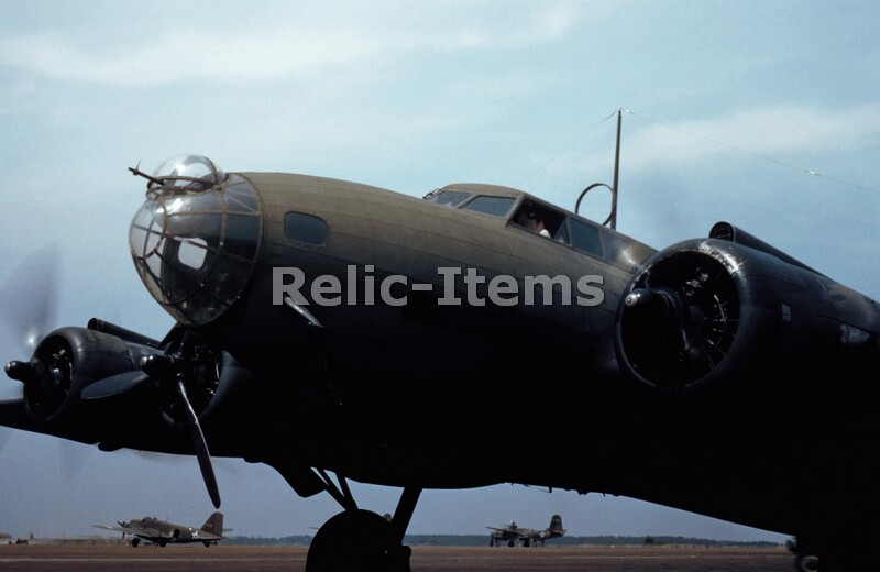 WW2 Picture Photo YB-17 Flying Fortress bomber B-18 and A-20 Havoc 1390