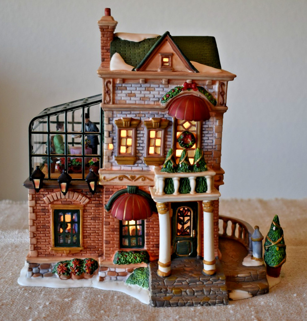 Santa’s Workbench The Terrace Tea Room 2002 Christmas Village Building Santa’s Workbench The Terrace Tea Room 2002 Christmas Village Building