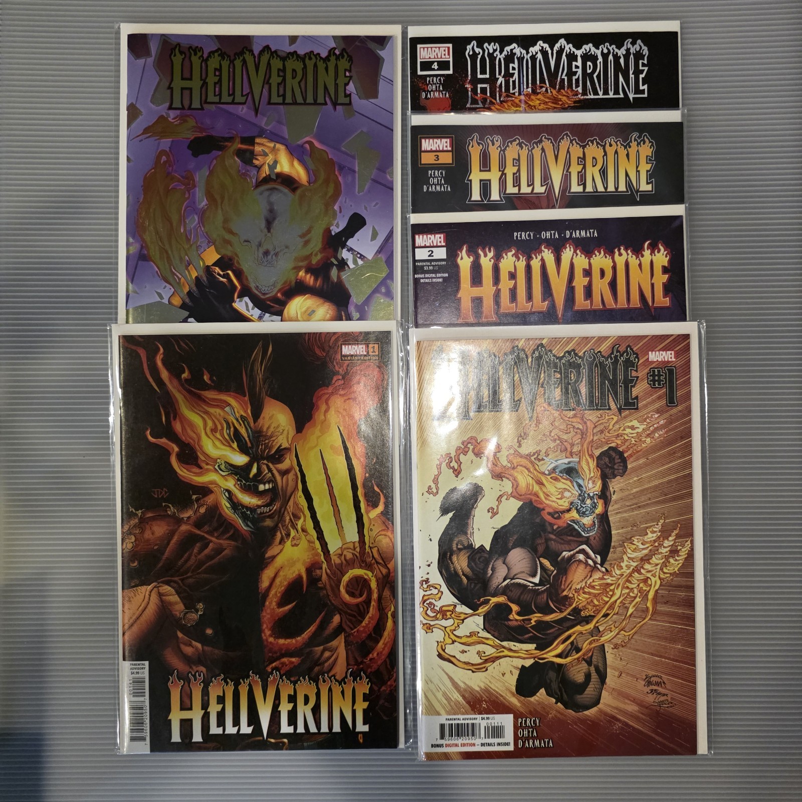 Hellverine #1 Joshua Cassara Spoiler Cover (Marvel Comics July 2024)