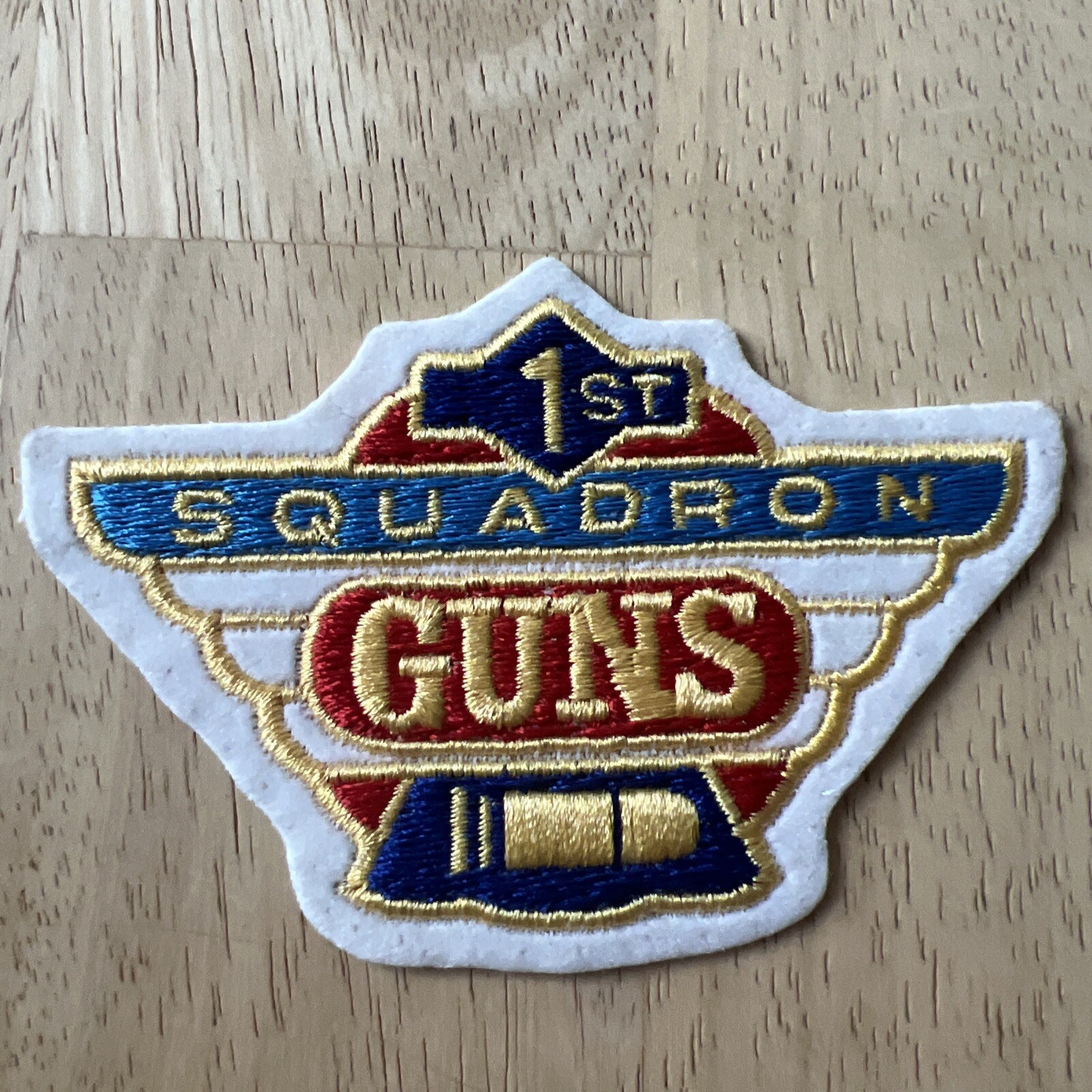 Vintage 1st Squadron Guns Patch Vintage 1st Squadron Guns Patch