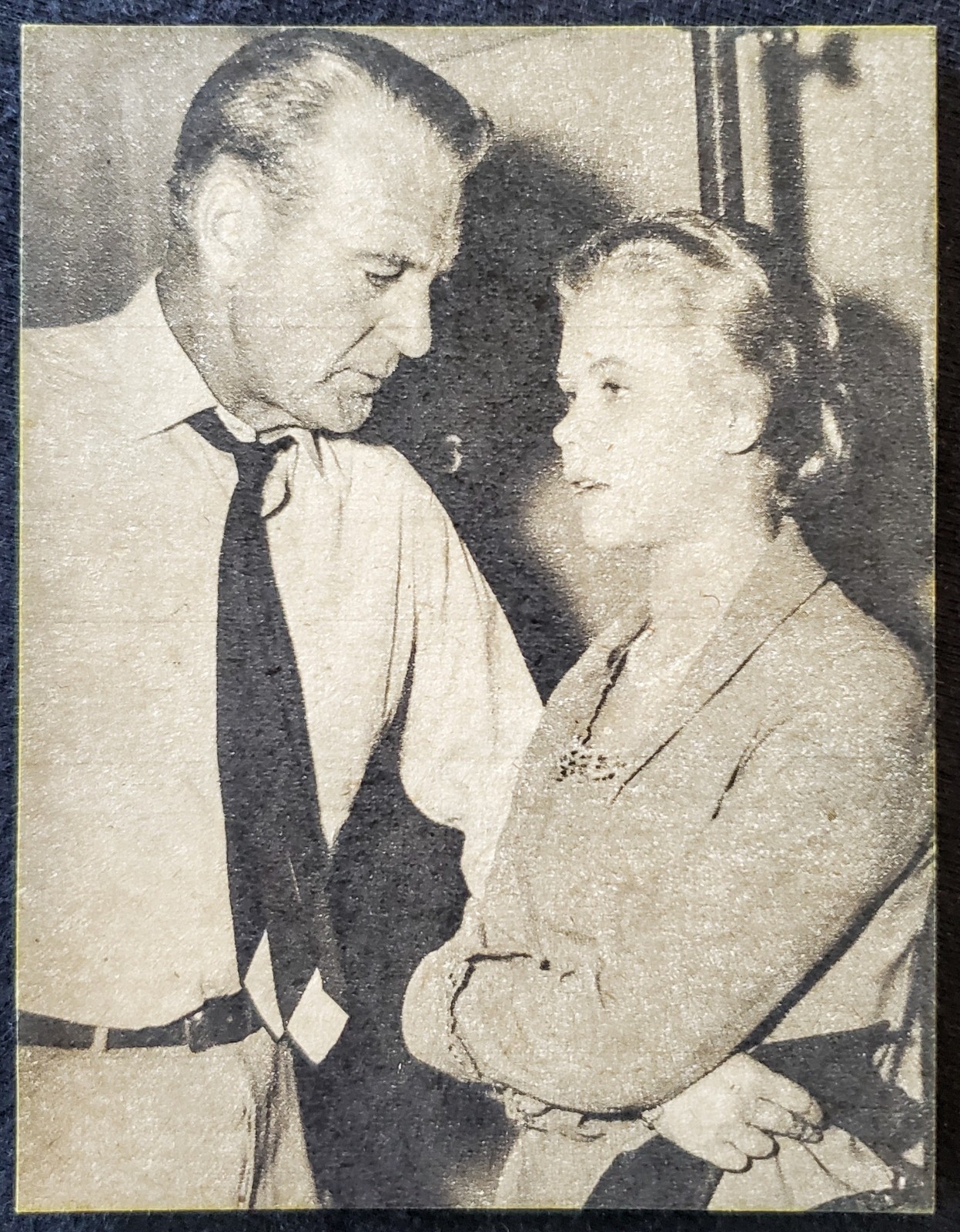 1955 Elizabeth Montgomery Gary Cooper  Warner Bros MOMA NY Hollywood 4x6 Photo