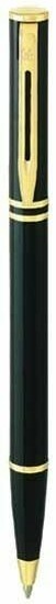 Waterman Laureat  Ballpoint Pen Black & Gold  New In Box Made In France  *