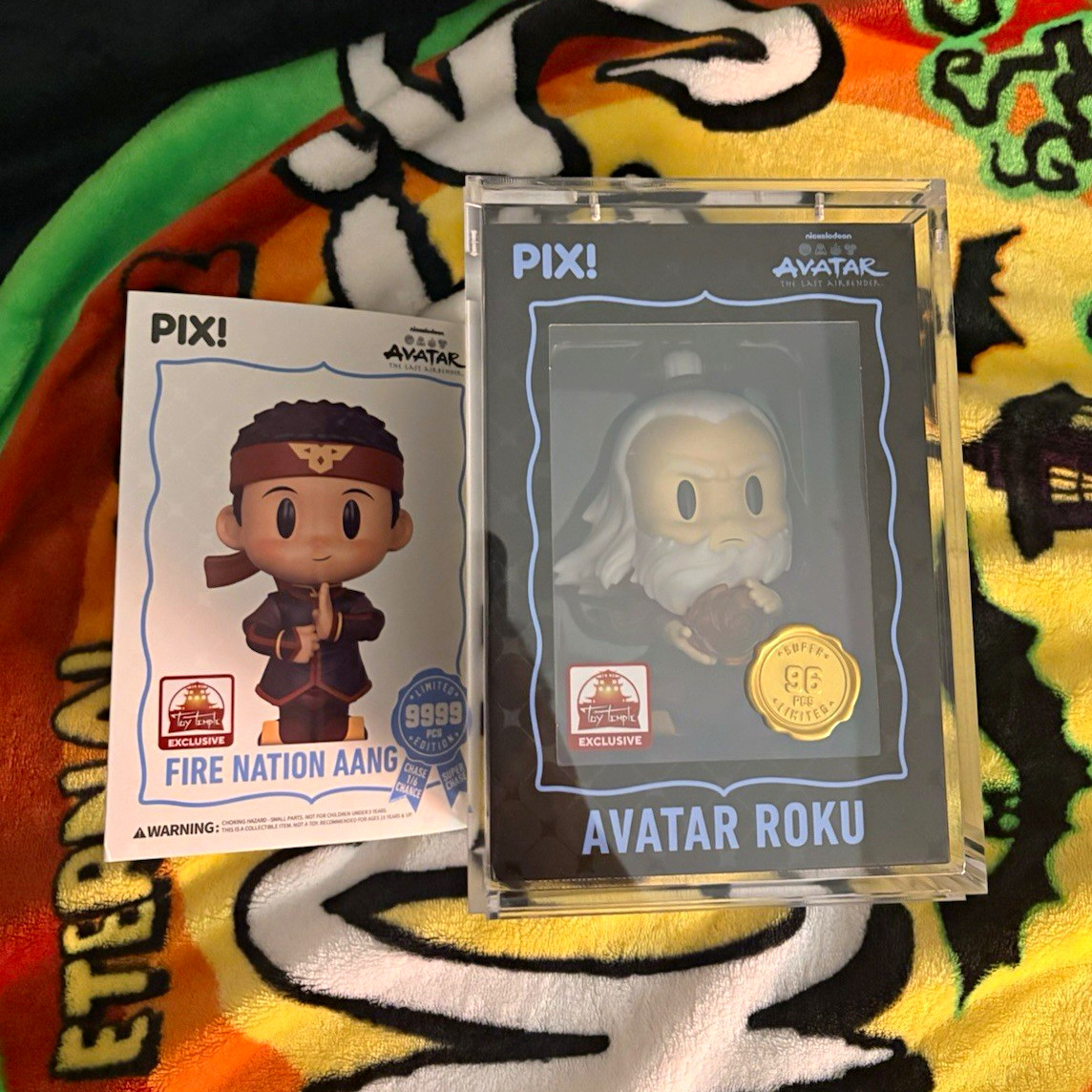 Thrilljoy PIX Avatar: The Last Airbender Aang & Roku Exclusive Limited 96 piece