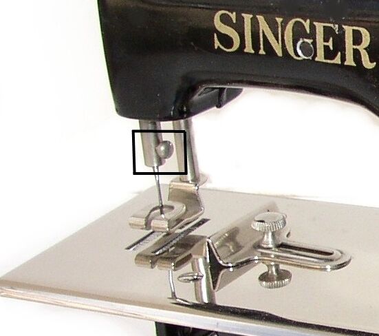 Singer 20,40K,50D toy child sewing machine parts 2 NEEDLE CLAMP SCREWS