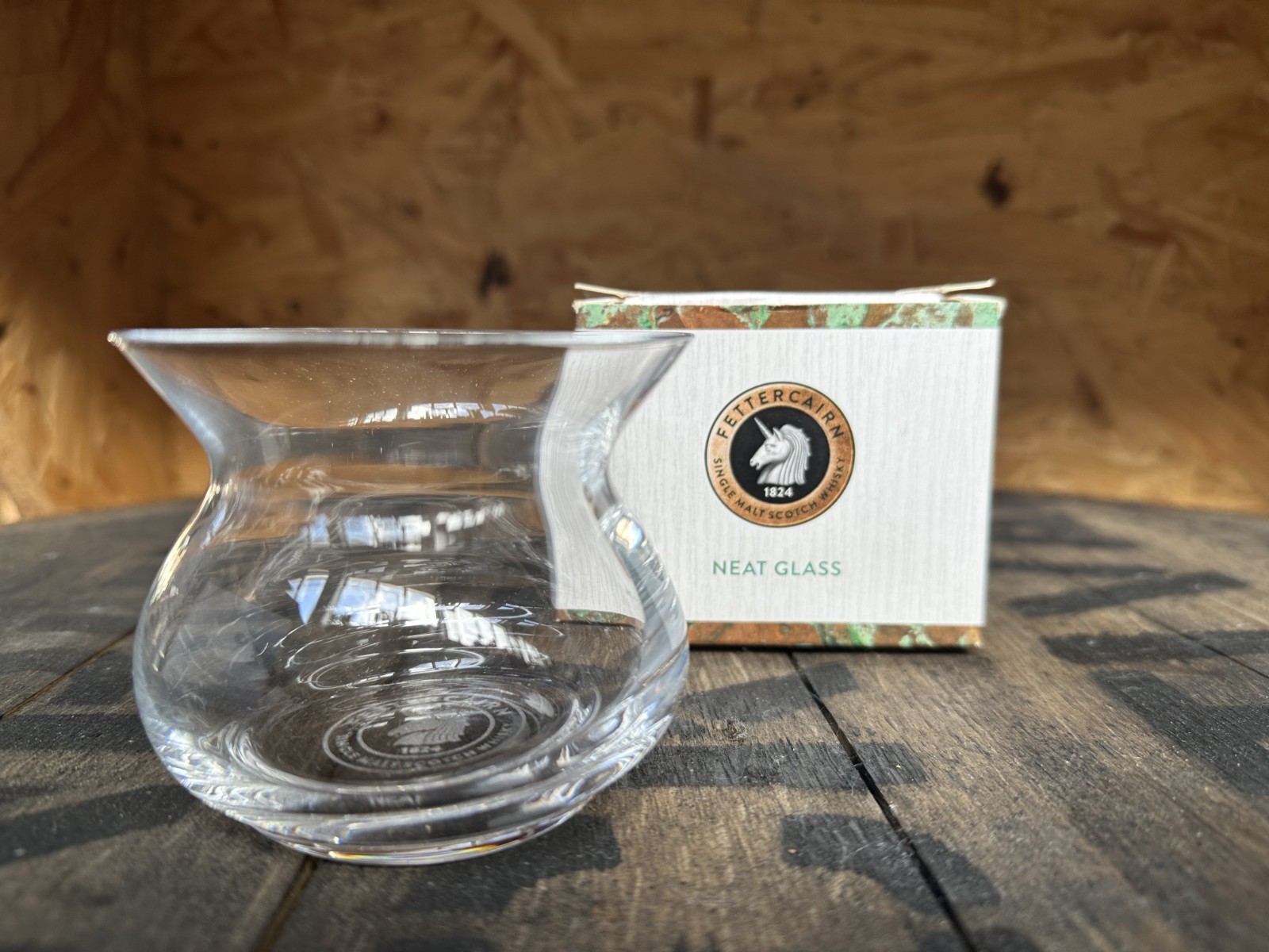 Fettercairn Branded Neat Glass