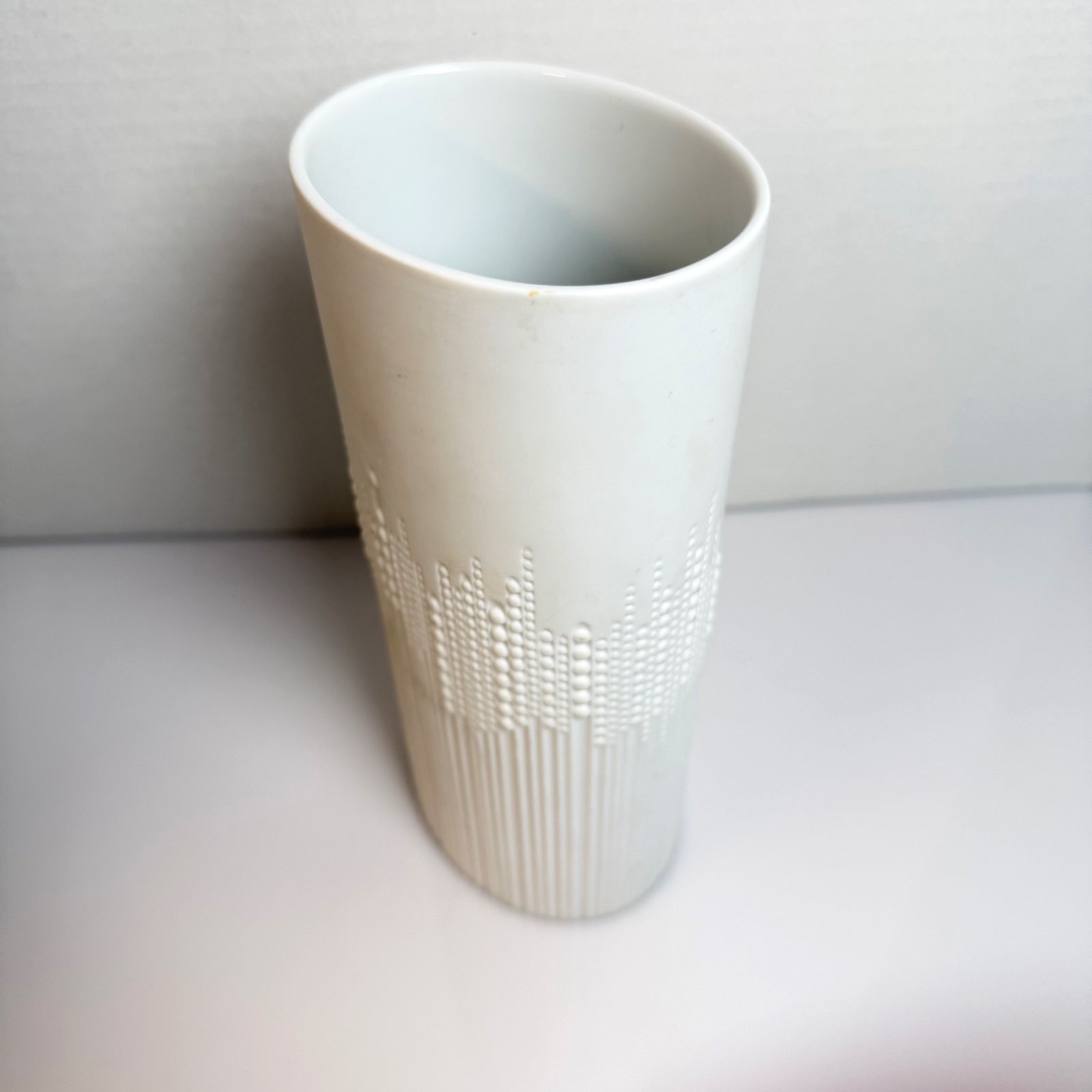 Vtg Rosenthal Studio Line Tapio Wirkkala White Bisque 9
