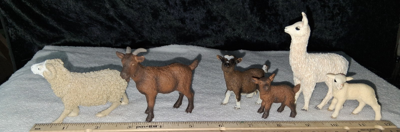 Schleich Lot of 6 Farm Animals- Mixed USED NO tag