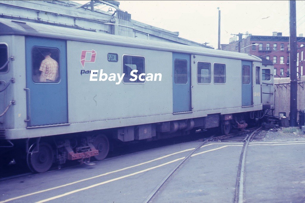 Original 35mm Slide Path Train Port Authority Of NY & NJ 1969