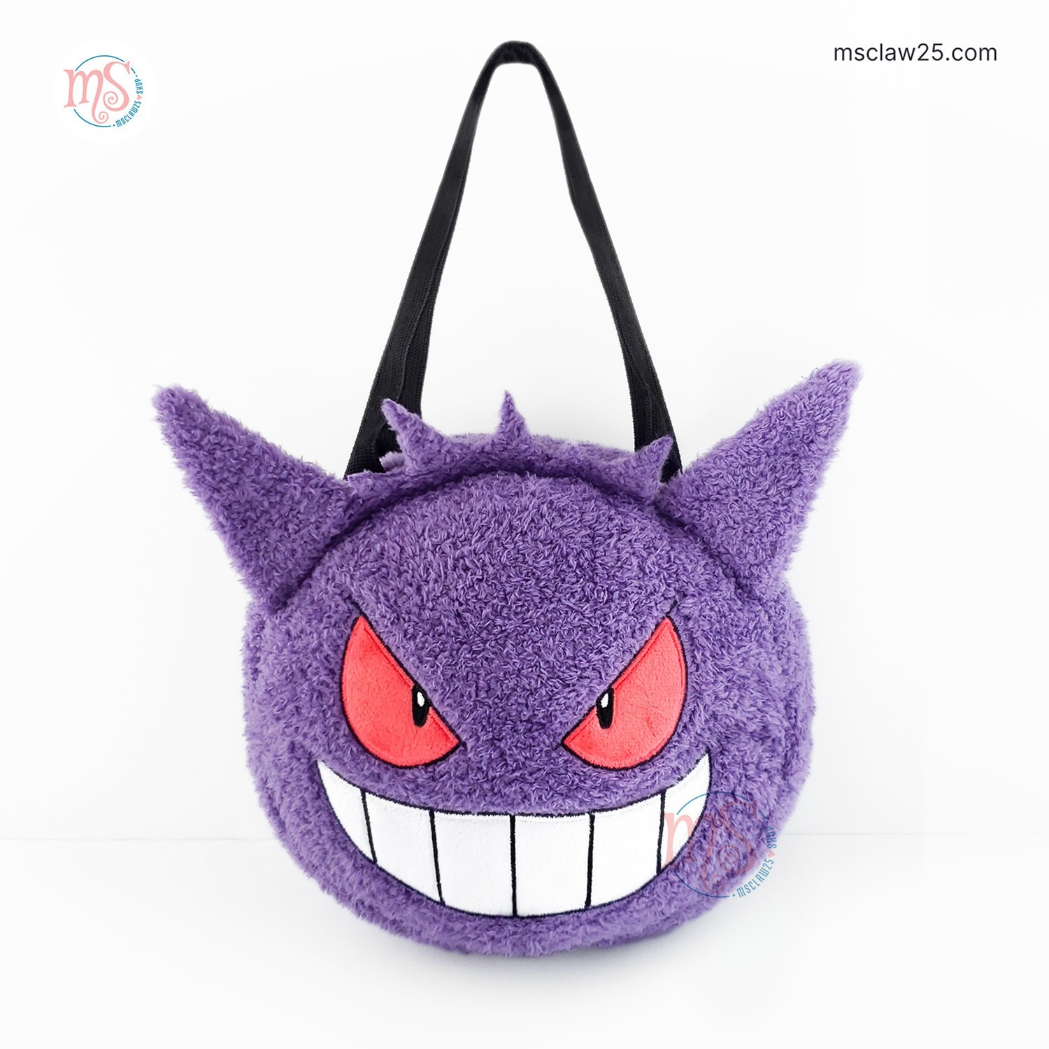 Pokemon | Gengar Fluffy Carrying Bag | 7.5\