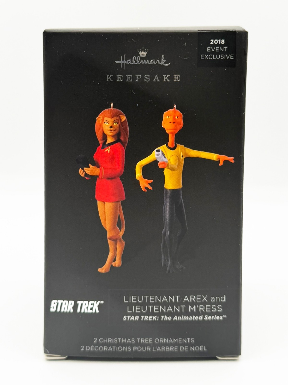 2018 SDCC Exclusive Hallmark Star Trek Animated Arex M\'Ress Keepsake Ornament 2018 SDCC Exclusive Hallmark Star Trek Animated Arex M\'Ress Keepsake Ornament