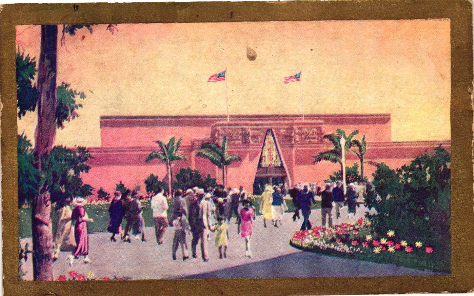 VTG Postcard- 140. Federal Building America\'s exposition.. Unused 1940