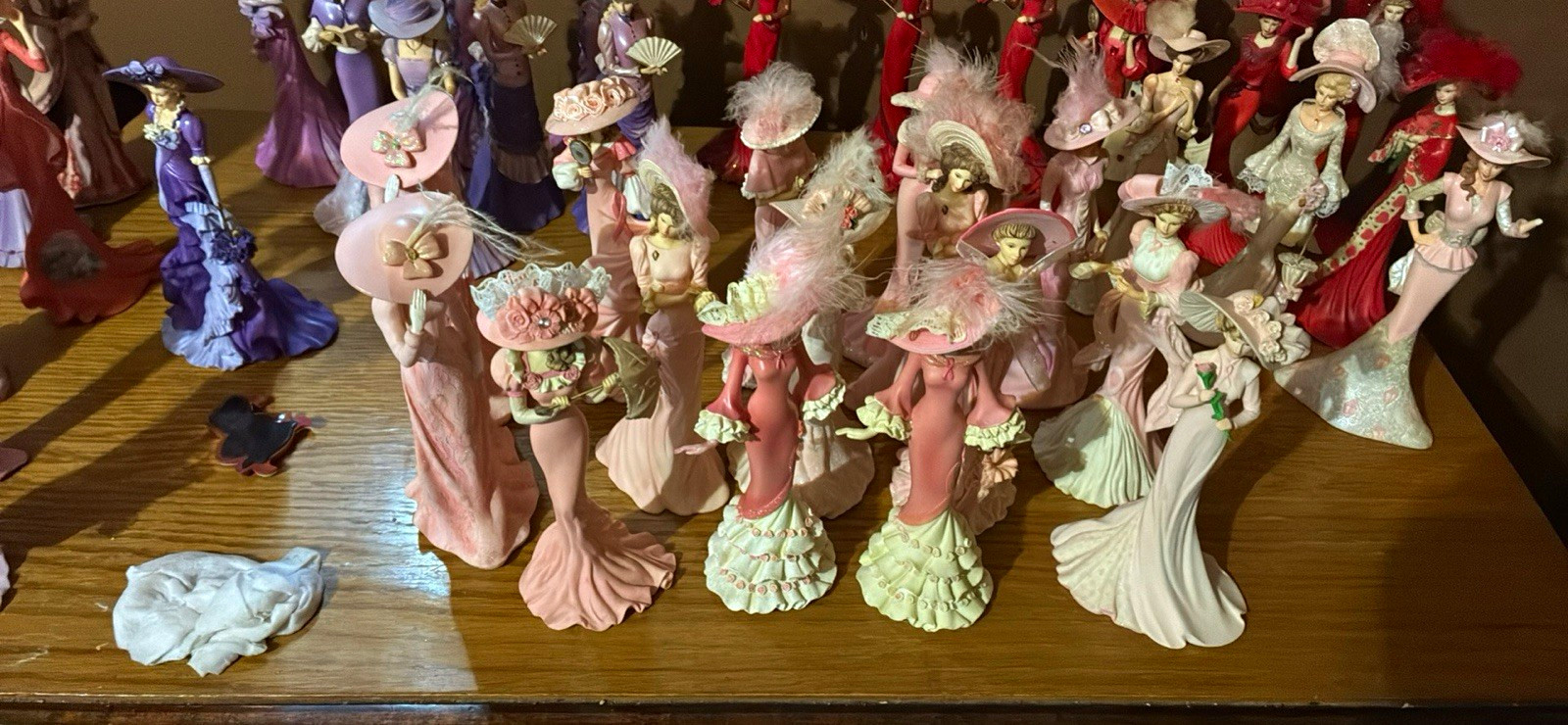 Thomas Kinkade Inspirations of Hope Limited Edition Resin Figurine Pink 2007