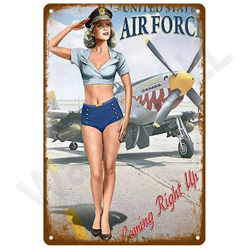 Room Items Aesthetic Men Bedroom Tin Metal Signs Home Décor 8x12