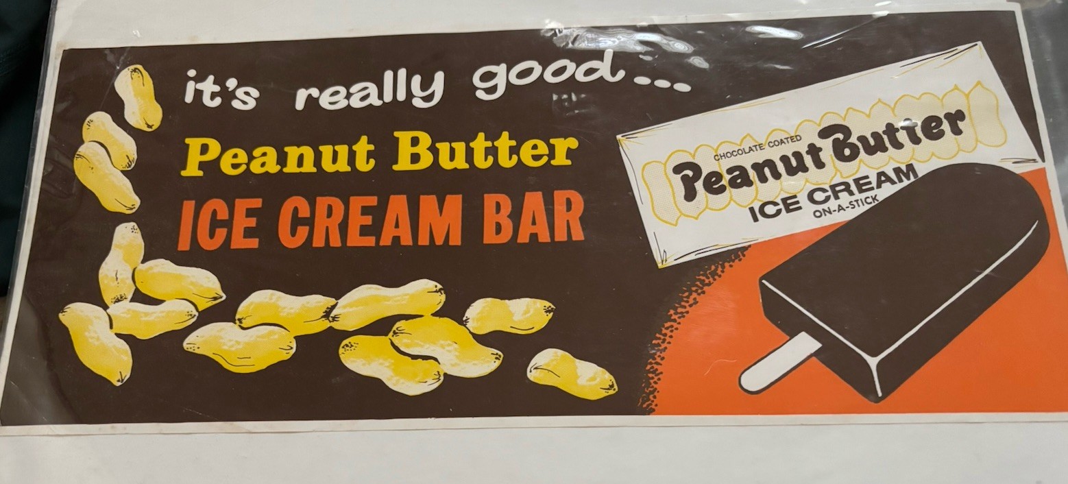 Ice Cream Advertising  Nos Print