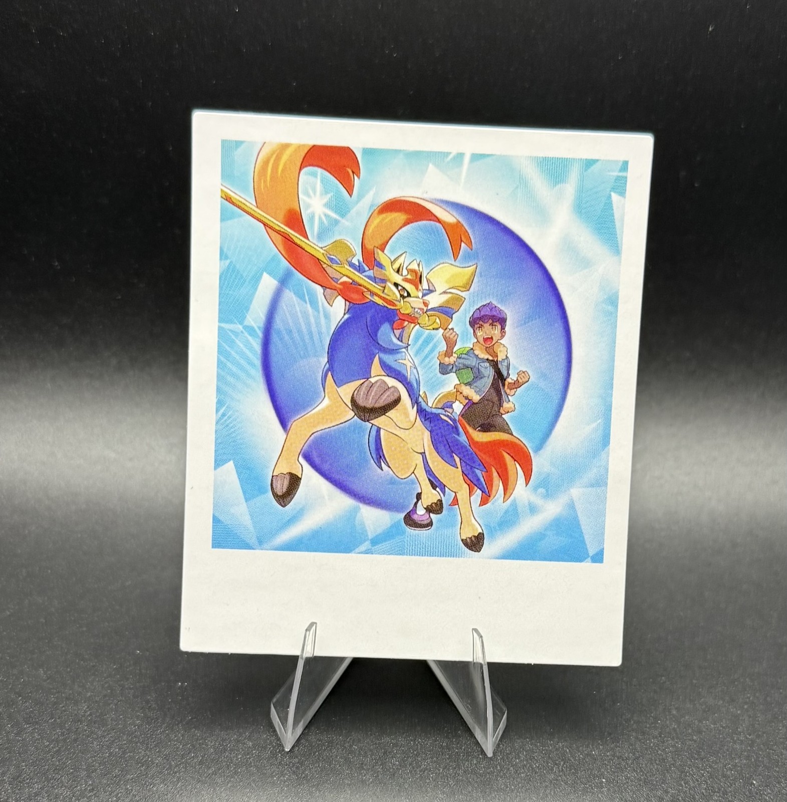Nintendo Pokémon 2025 Promo Hop's Zacian Sticker Trading Card Collectible