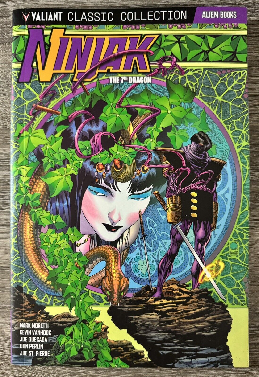 Ninjak The 7th Dragon TPB Classic Collection