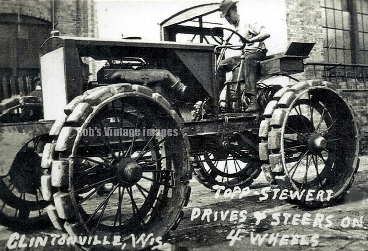  Topp Stewart 4WD  Farm Tractor Fwd Truck ClintonviIle, Wi  Early 1920 