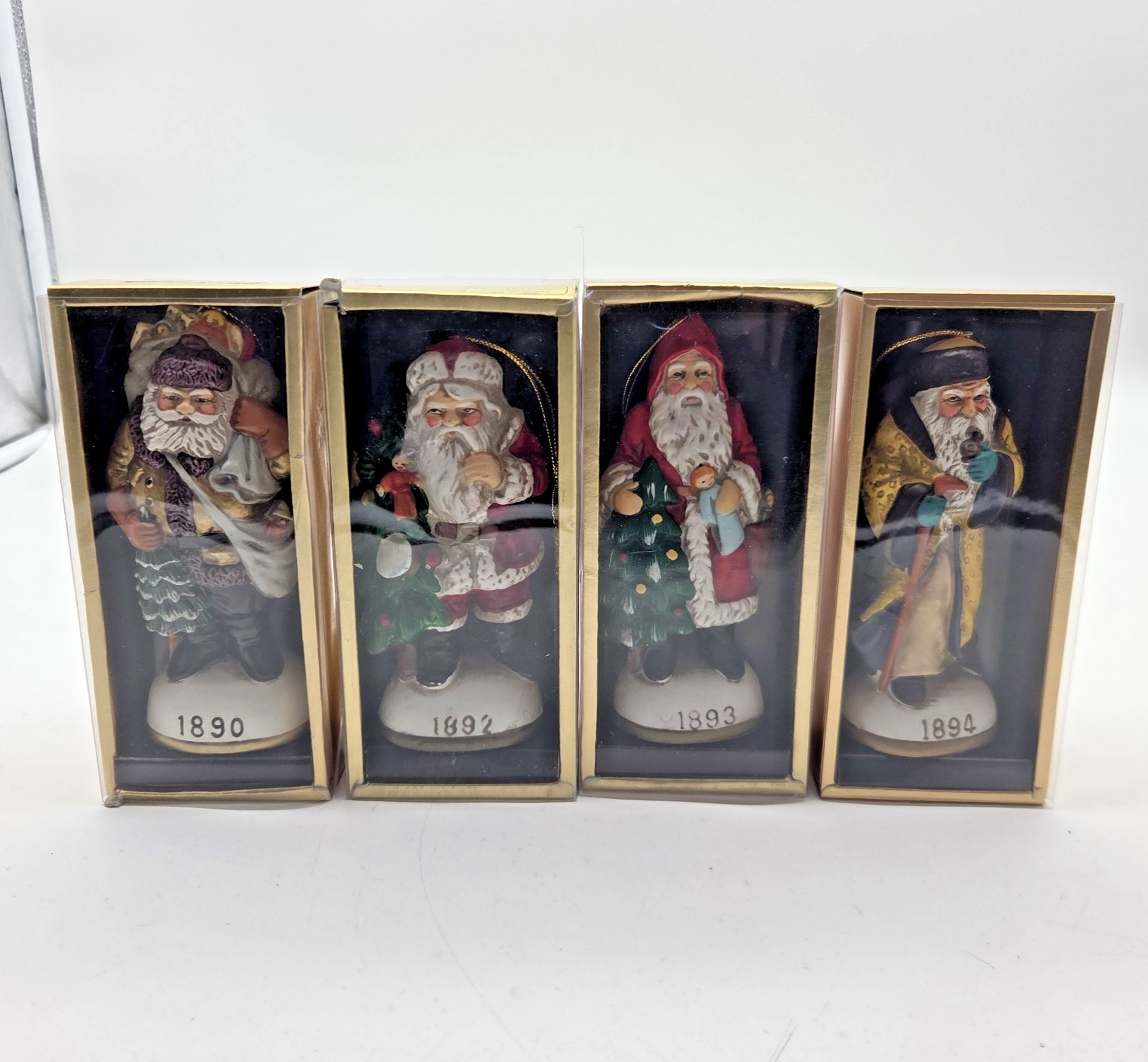 Vtg Christmas Reproductions Memories Of Santa Lot Ornaments 1890 1892 1893 1894 Vtg Christmas Reproductions Memories Of Santa Lot Ornaments 1890 1892 1893 1894