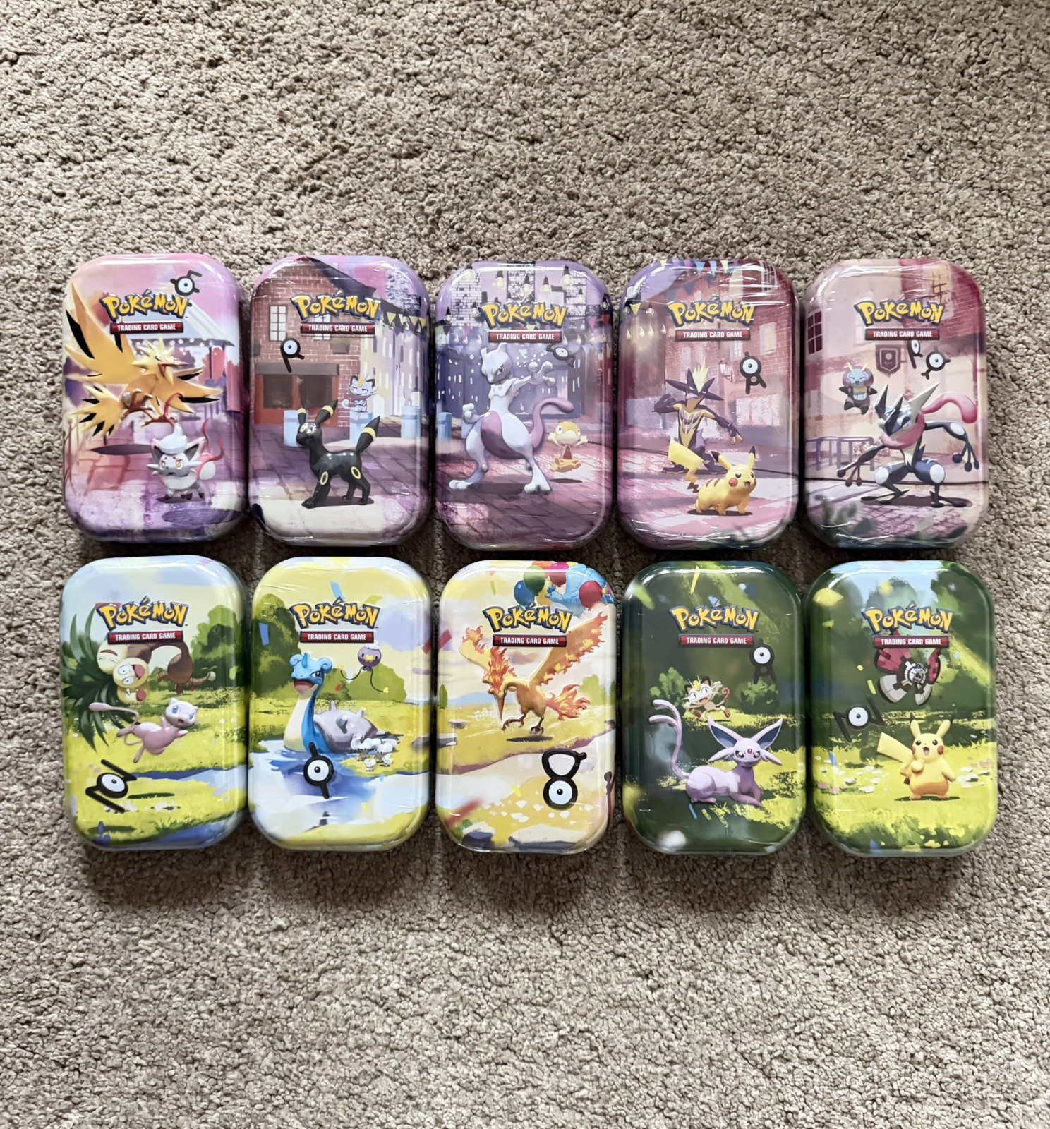 Pokemon TCG 30th Celebration Mini Tin - 10 Mini Tins - New Sealed