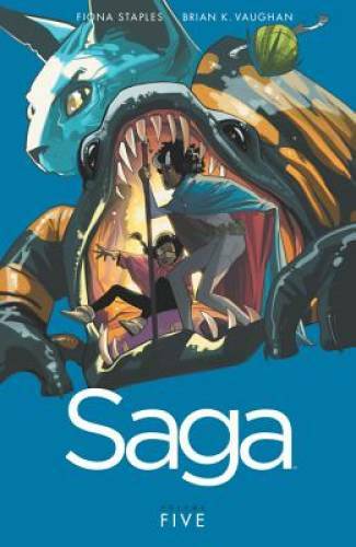 Saga, Vol. 5 - Paperback By Brian K. Vaughan - GOOD