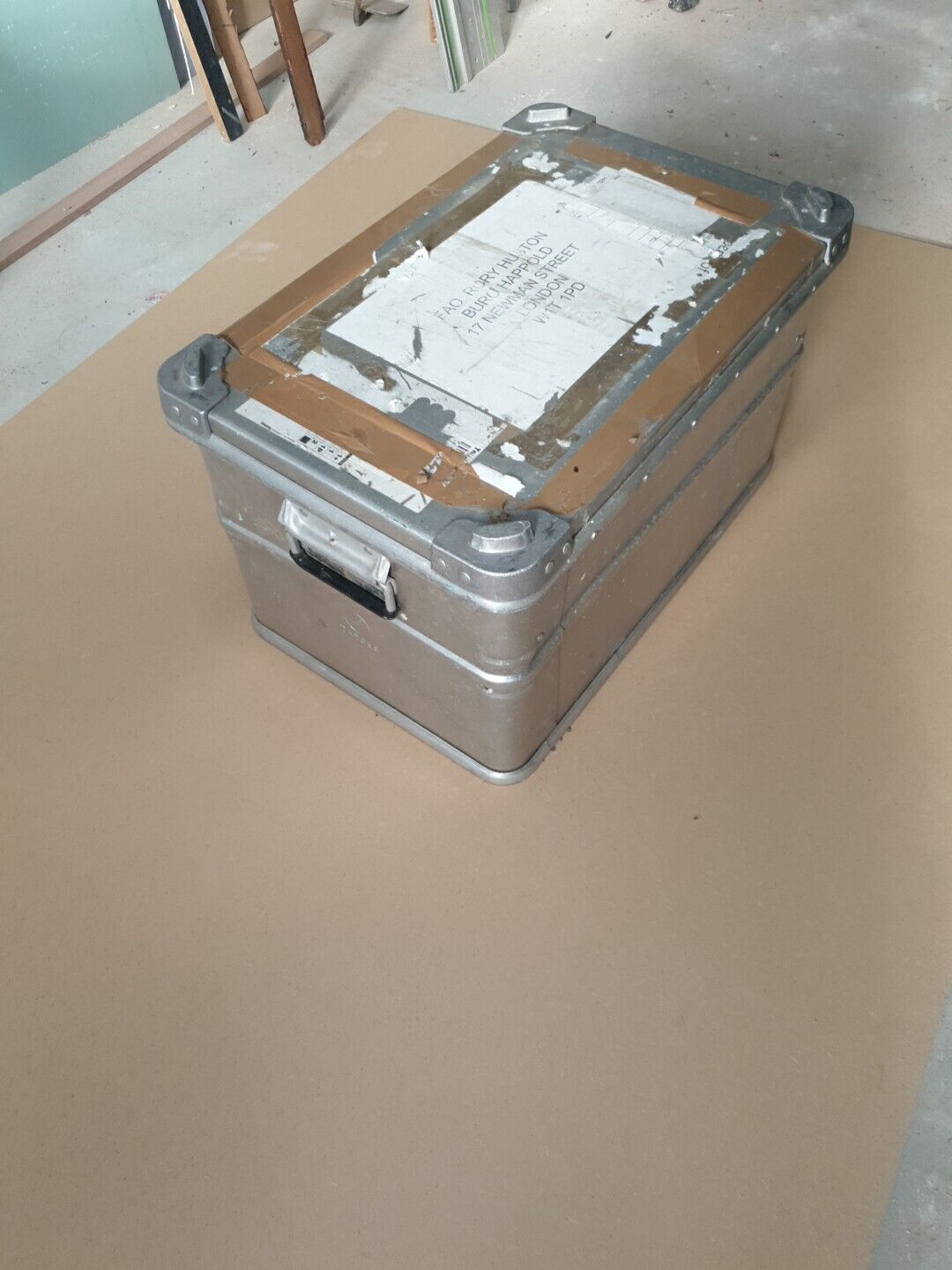 Zarges Aluminium Flight Case Box