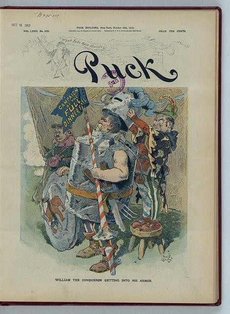 Photo:William the Conqueror getting into his armor