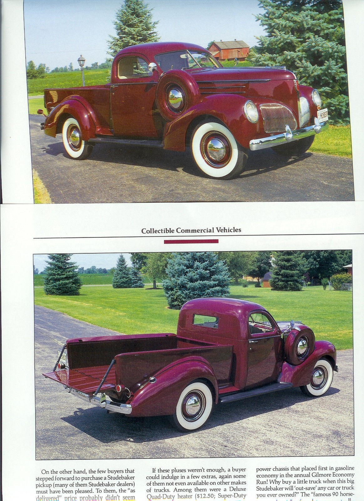 1939 STUDEBAKER COUPE EXPRESS 4 page Article