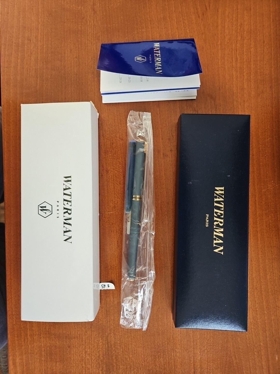 waterman fountain pen fine pt Super Master Grey Matte