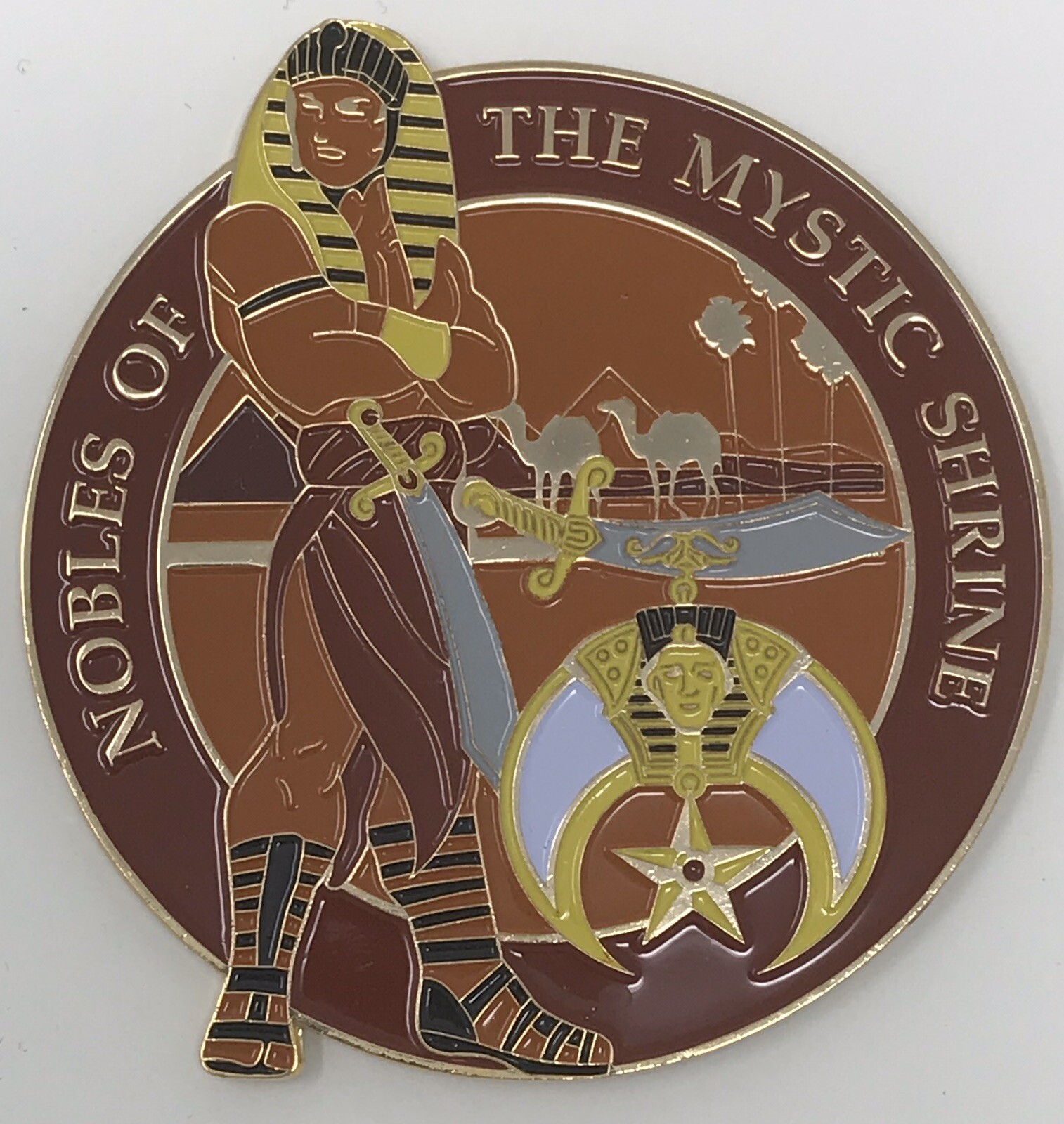 Nobles of The Mystic Shrine Car Emblem