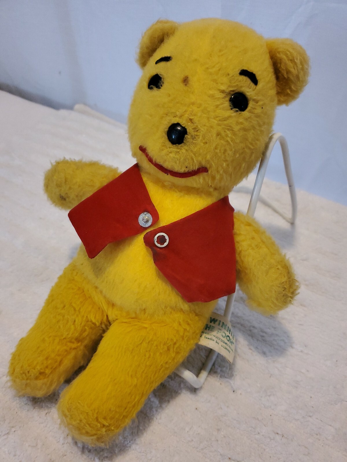 Vintage Gund J. Swedlin Brand Walt Disney Winnie the Pooh Plush Teddy Bear Rare
