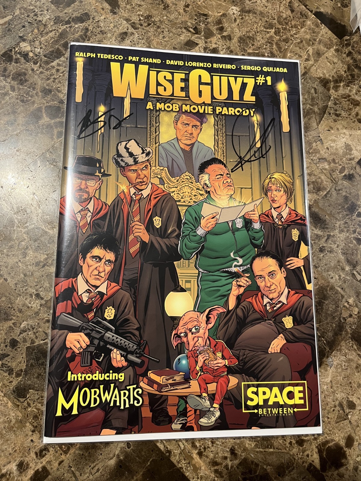 Wise Guyz #1 - Signed by Writer/Creators Ralph Tedesco & Pat Shand