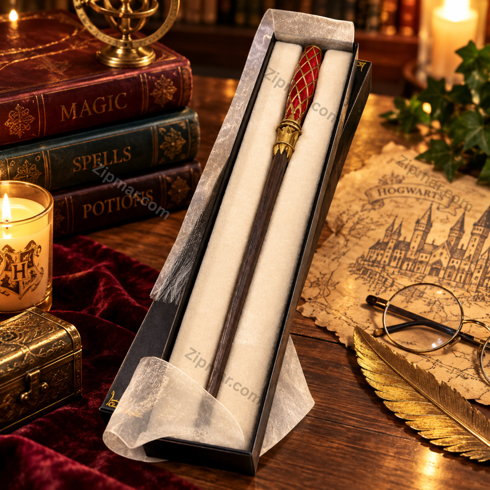 Harry Potter Second Generation Interactive Wand Redwood Universal Studios NIB