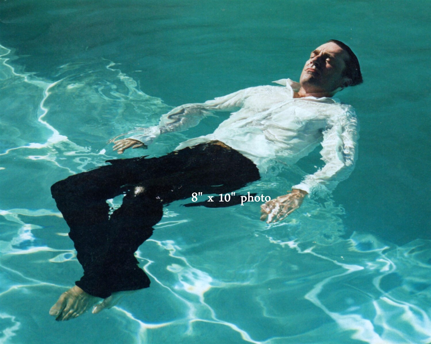 JON HAMM barefoot swimming pool sexy wet Celebrity Photo (151)