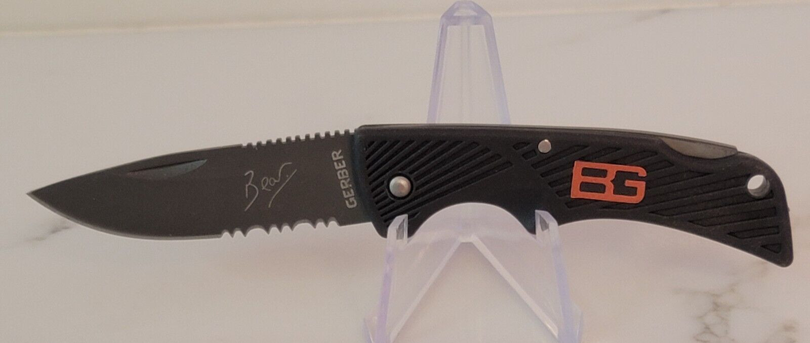 Gerber Bear Grylls Compact Scout Folding Knife IN ORANGE OR GREY *NEW IN BOX*