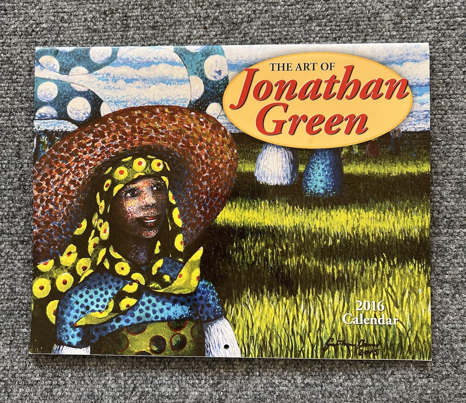 The Art Of Jonathan Green 2016 Calendar Unused
