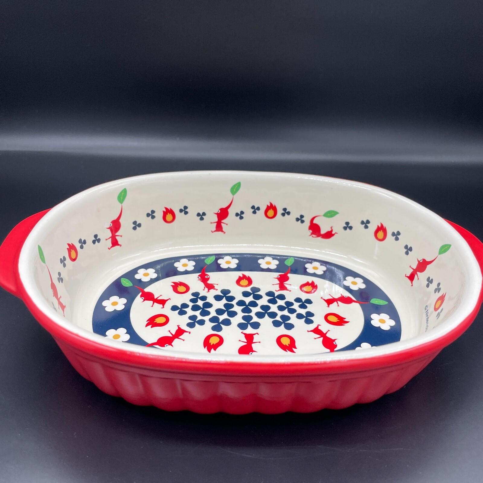 PIKMIN Gratin Plate Fire-Resistant Red Pikmin /Nintendo TOKYO•OSAKA Japan NEW