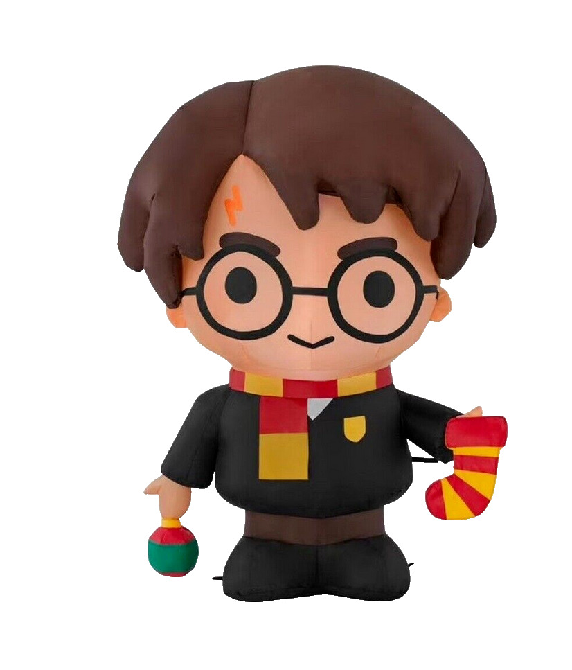 Lighted Blow Up Harry Potter Christmas Inflatable 3ft Holiday Lawn Decor