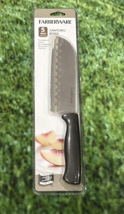 Farberware Classic 5” Santoku Knife with Super Edges Stainless Steel Blade