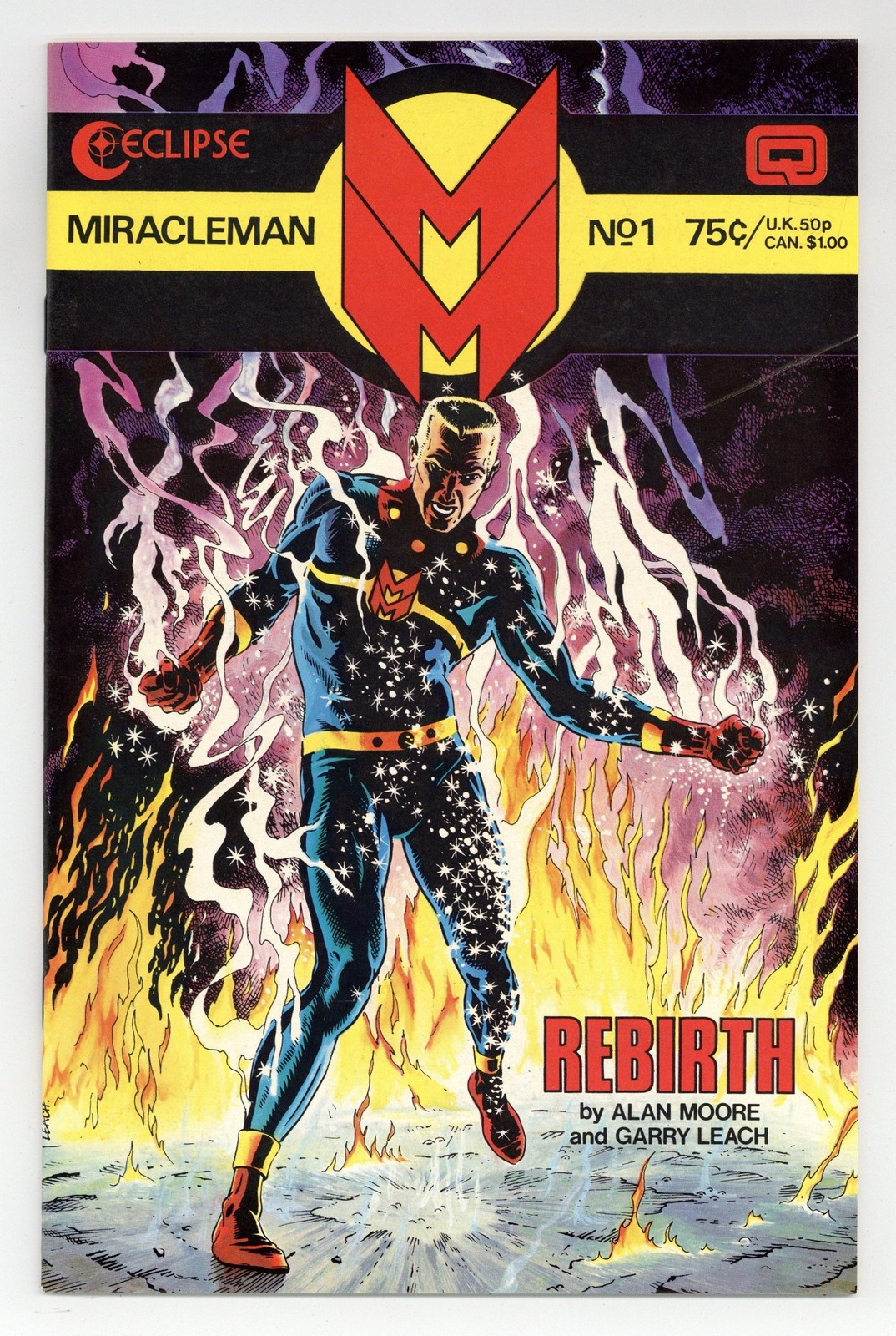 Miracleman 1B Blue Variant NM 9.4 1985
