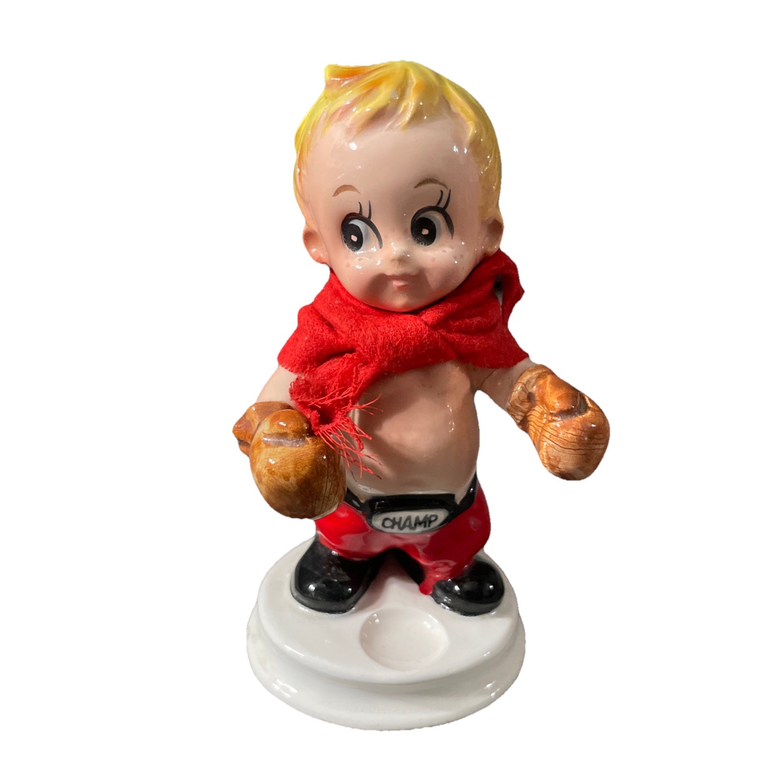 Boxing Champion Inarco Porcelain Figurine