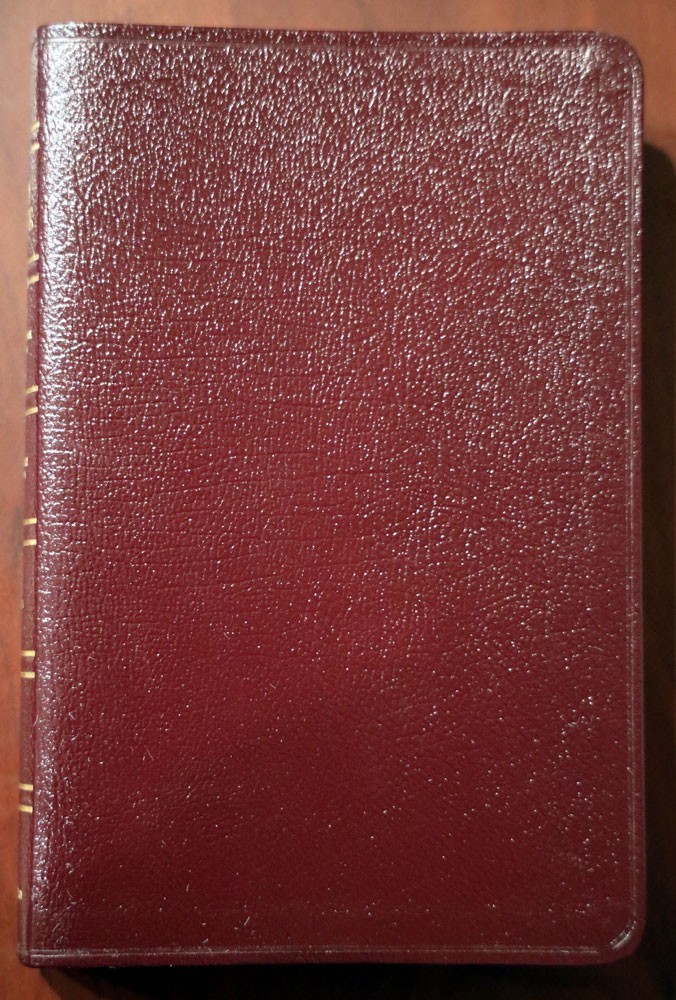 NIV HOLY BIBLE 1988 Zondervan Leather/Gilt REFERENCE New International Version